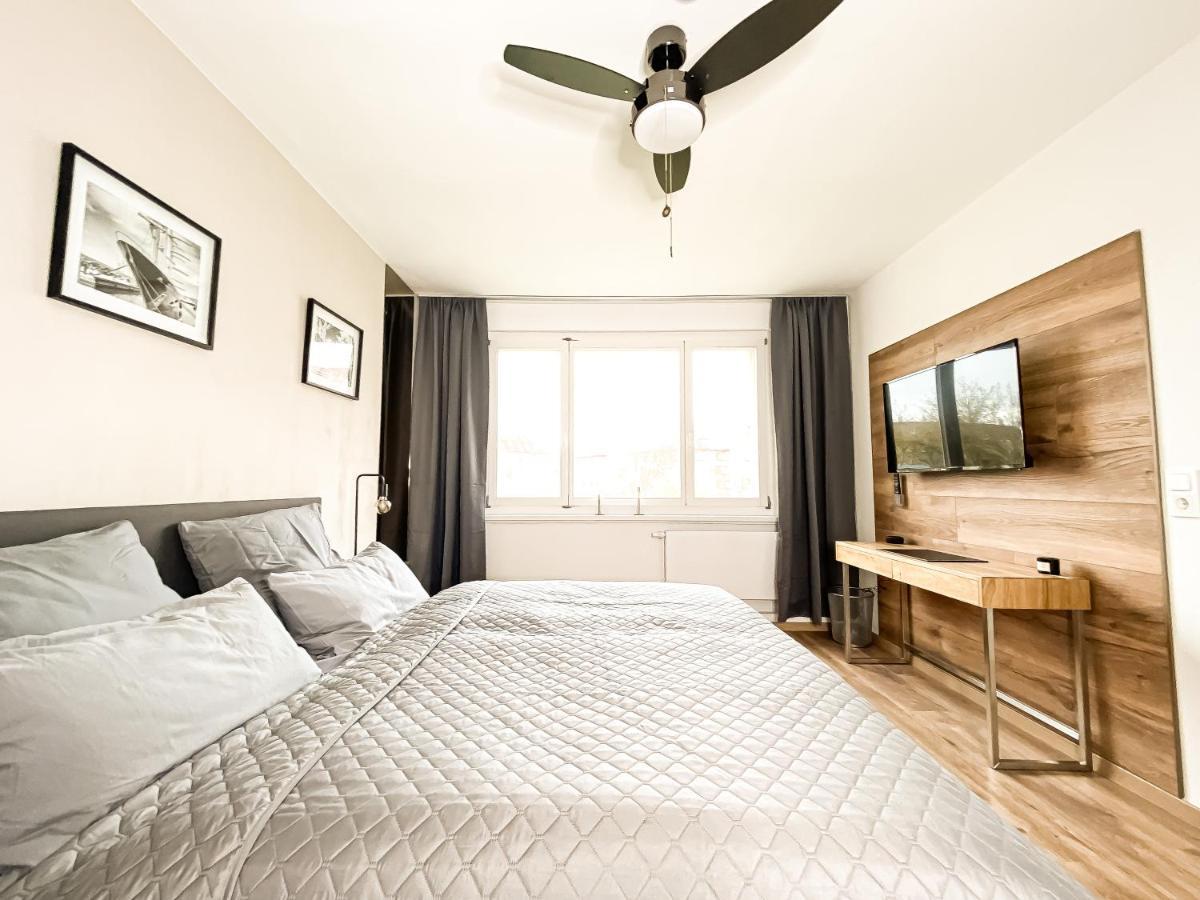 Modernes, Mediales Apartment, Naehe Der Neuen Leipziger Messe, Bis Vier Personen Exterior foto
