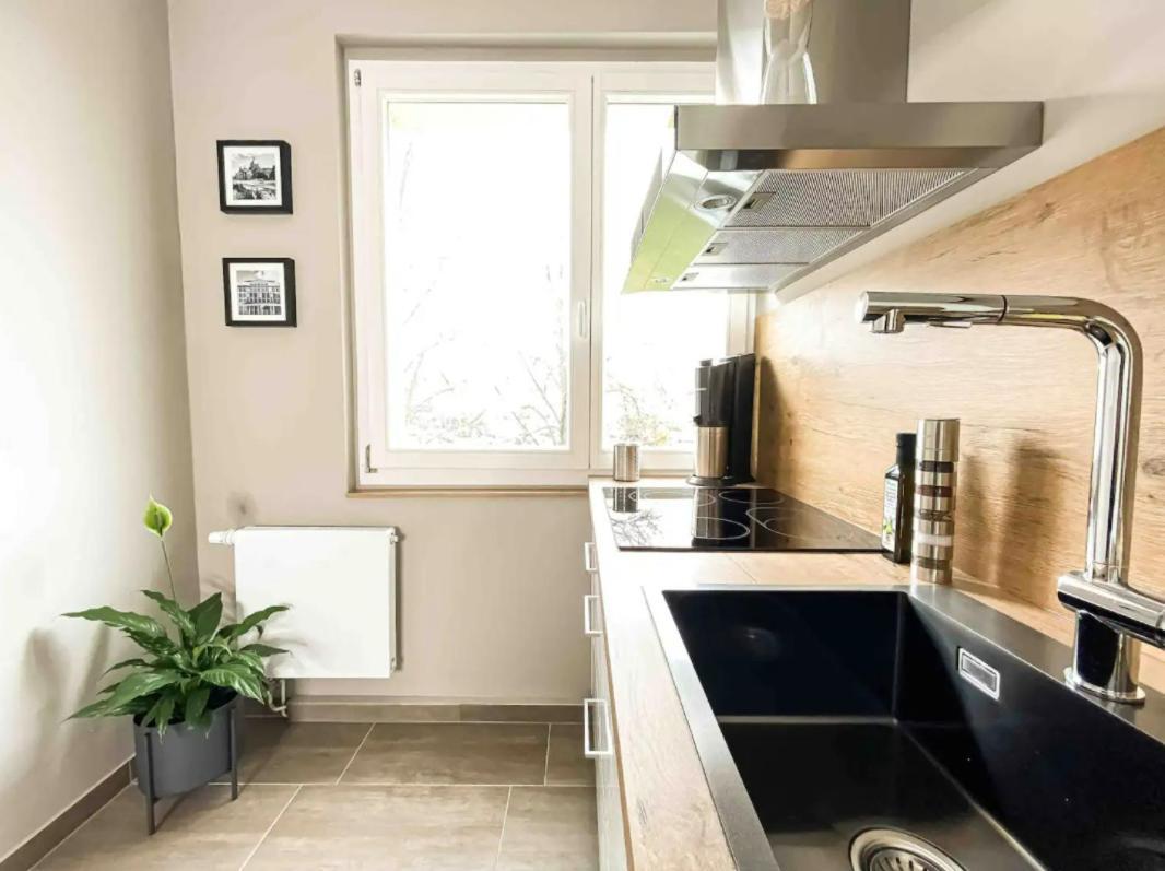 Modernes, Mediales Apartment, Naehe Der Neuen Leipziger Messe, Bis Vier Personen Exterior foto